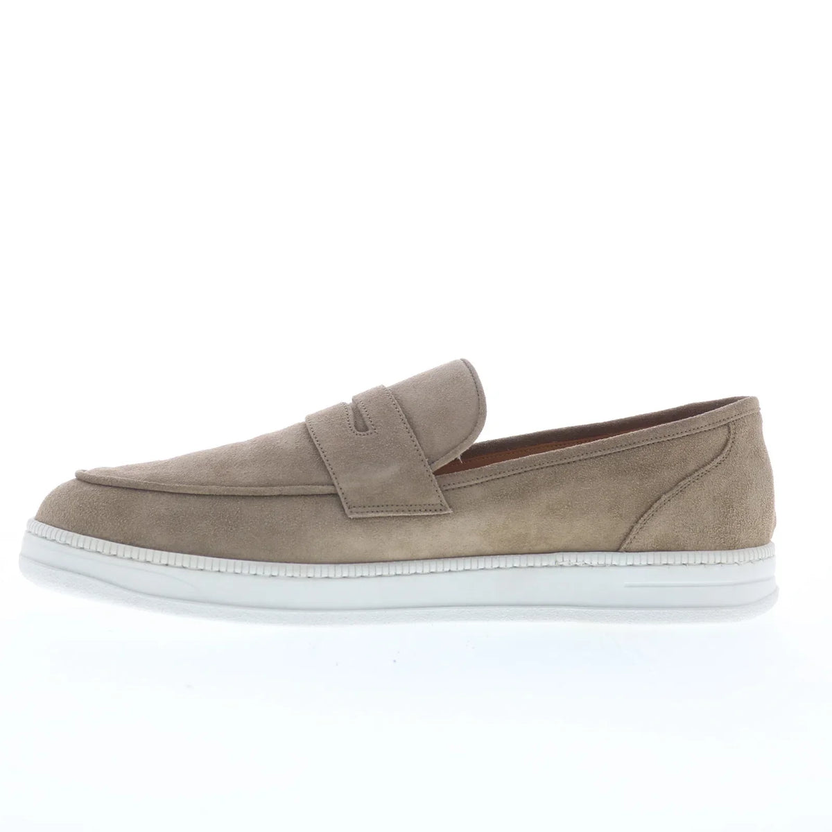 Pastori by Di Bianco Pius Mens Gray Slip On Loafers & Slip Ons Penny Shoes