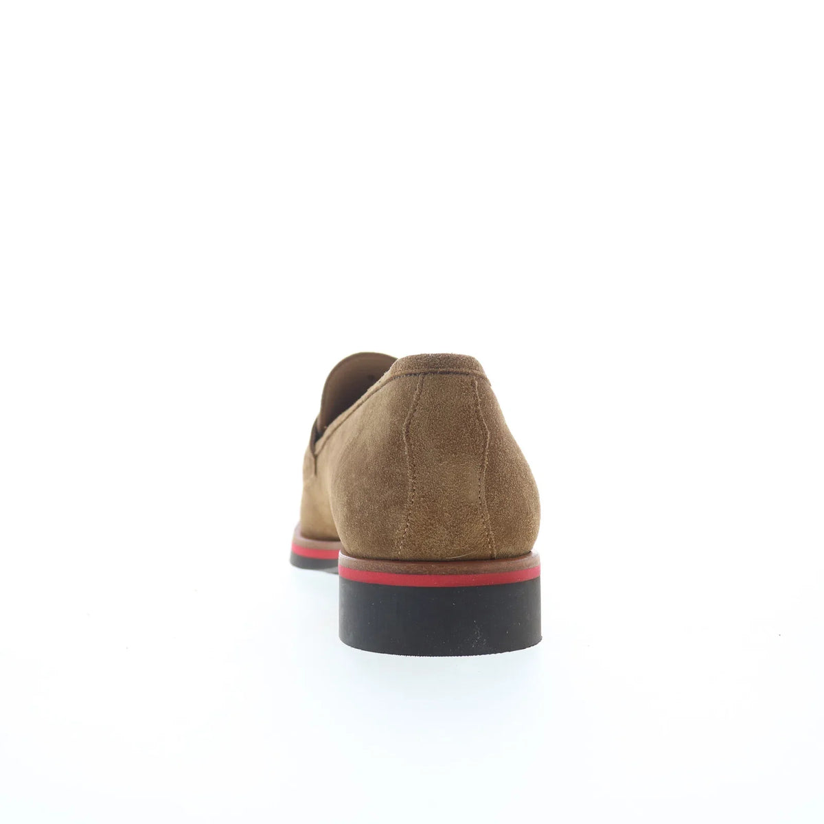 Di Bianco SC524 Mens Brown Suede Slip On Loafers & Slip Ons Penny Shoes