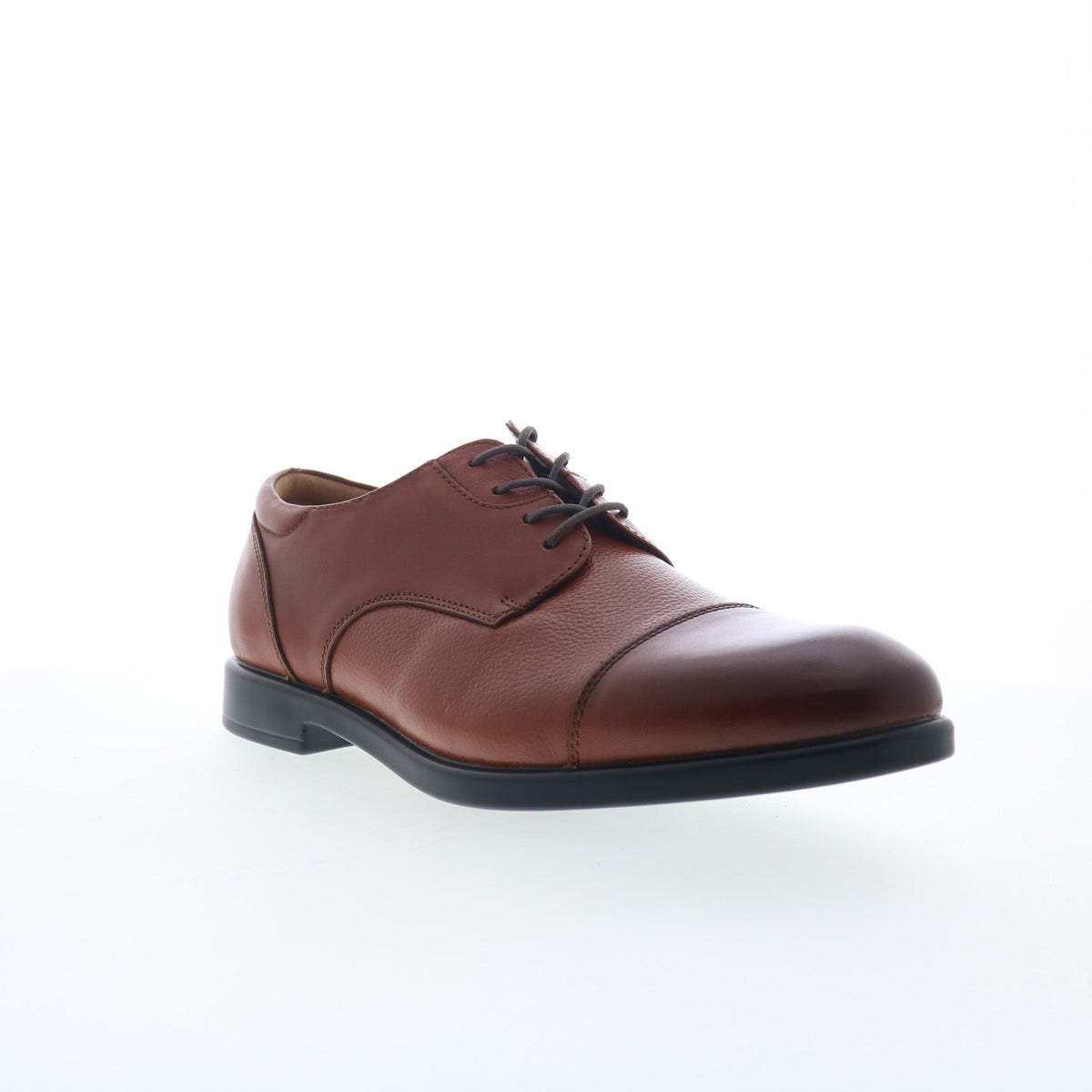 La Milano Windsor A11715 Mens Brown Oxfords & Lace Ups Cap Toe Shoes