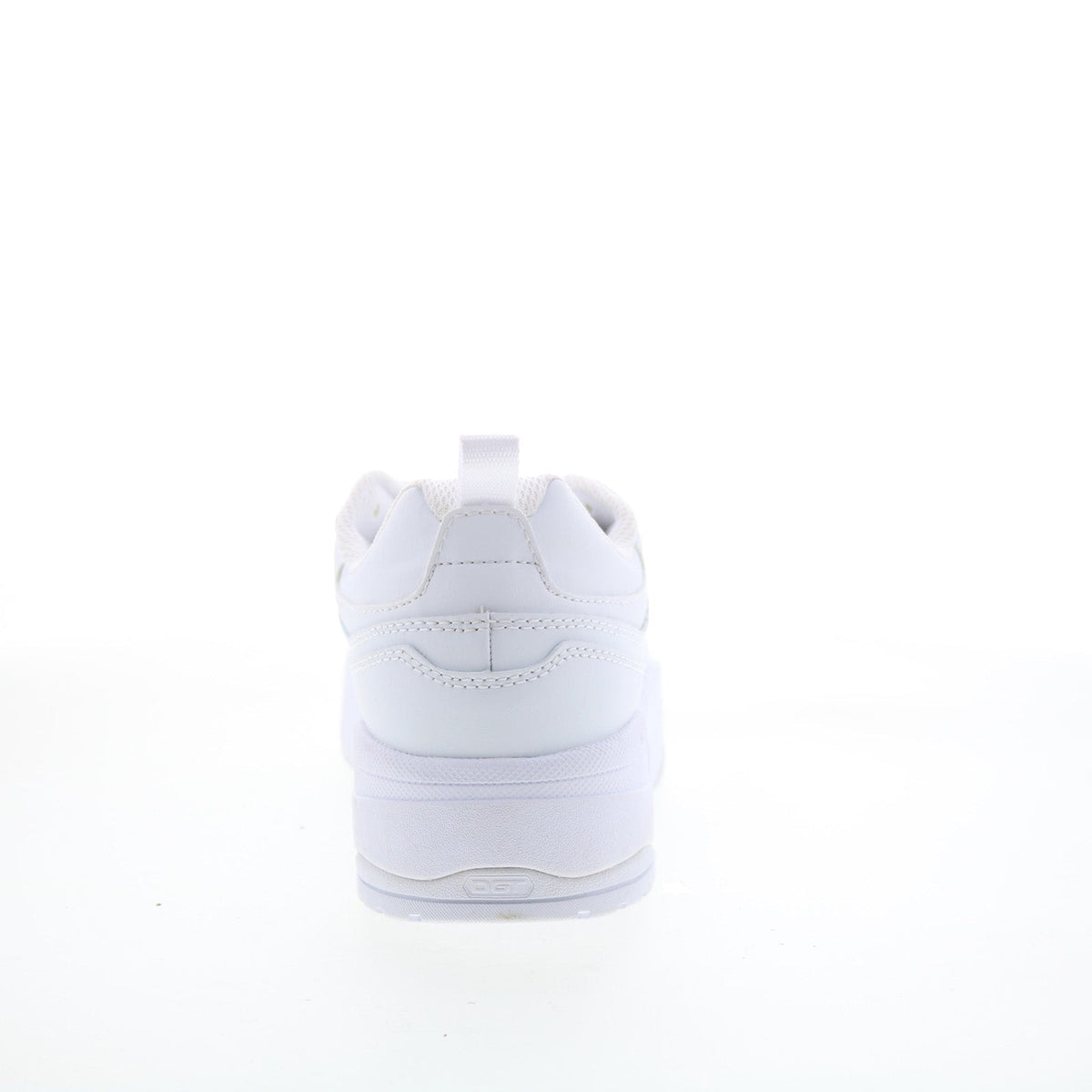 DC E.Tribeka Platform Womens White Leather Skate Inspired Sneakers Shoes