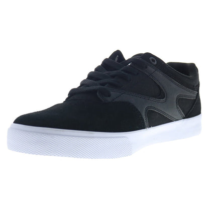 DC Kalis Vulc ADYS300569-BKW Mens Black Skate Inspired Sneakers Shoes