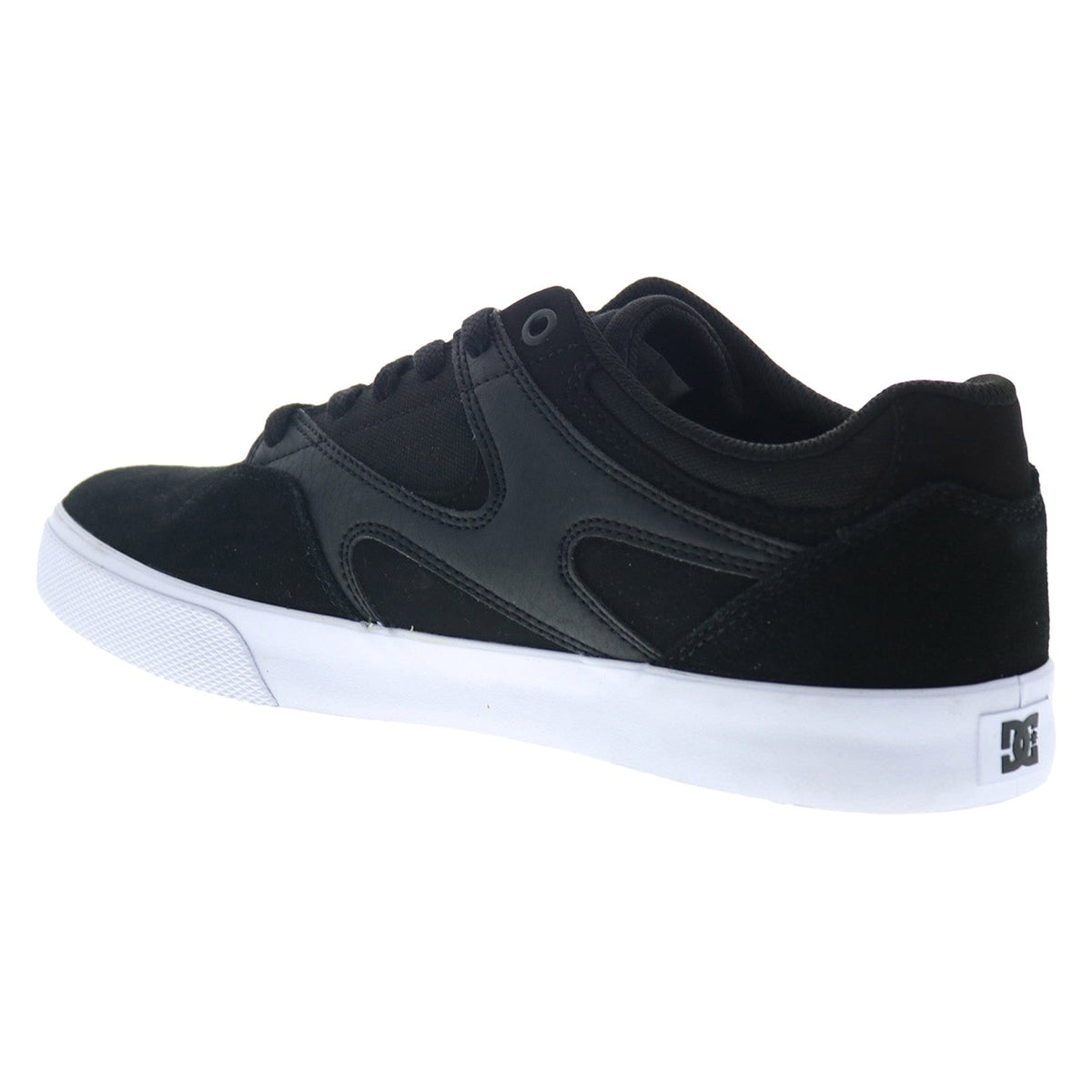 DC Kalis Vulc ADYS300569-BKW Mens Black Skate Inspired Sneakers Shoes