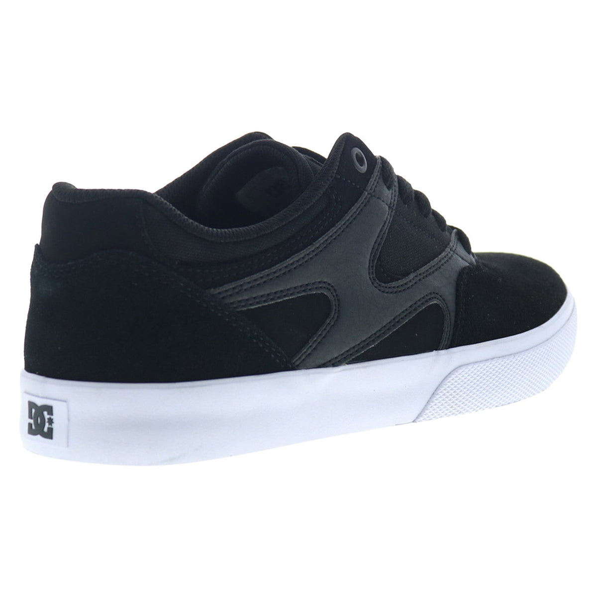 DC Kalis Vulc ADYS300569-BKW Mens Black Skate Inspired Sneakers Shoes