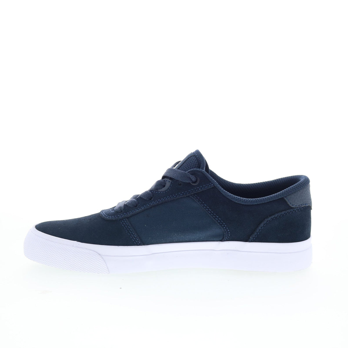 DC Teknic ADYS300763-DN1 Mens Blue Suede Skate Inspired Sneakers Shoes