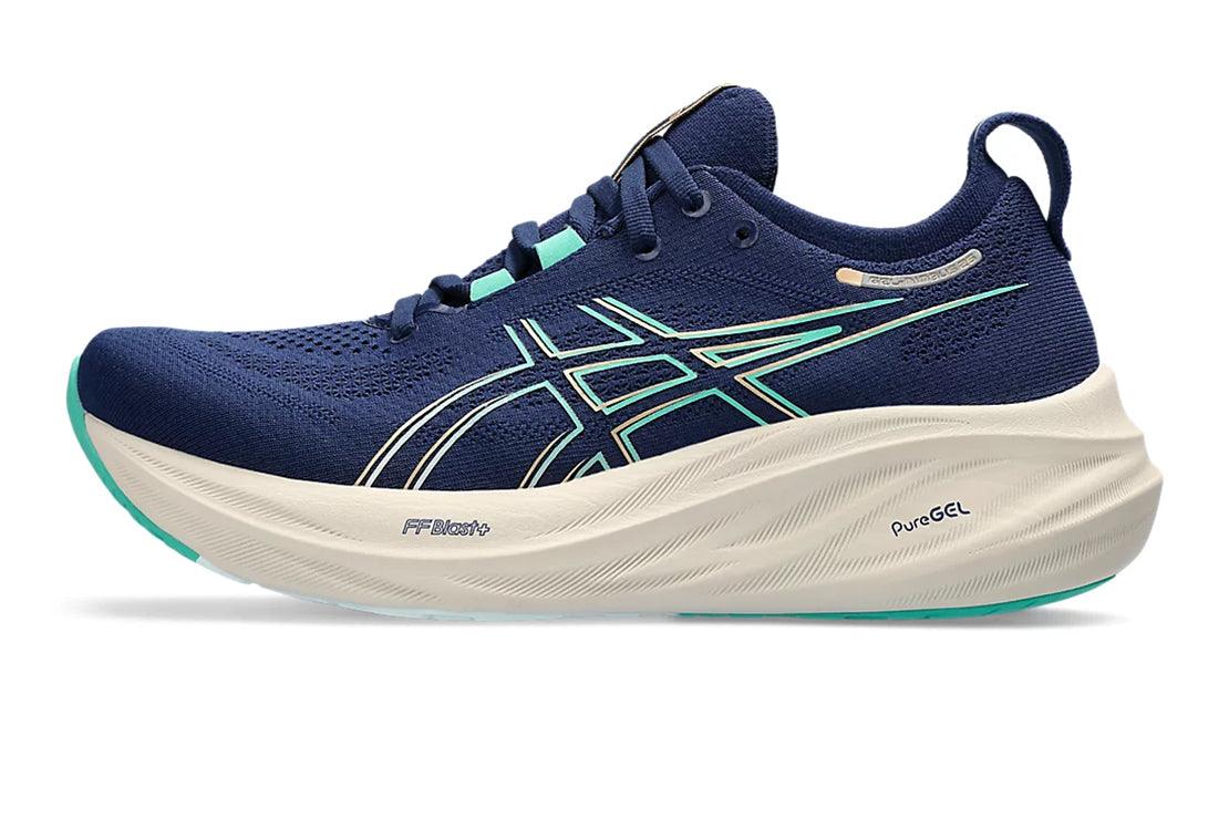 Gel-Nimbus 26 Women's :Blue Expanse | Aurora Green