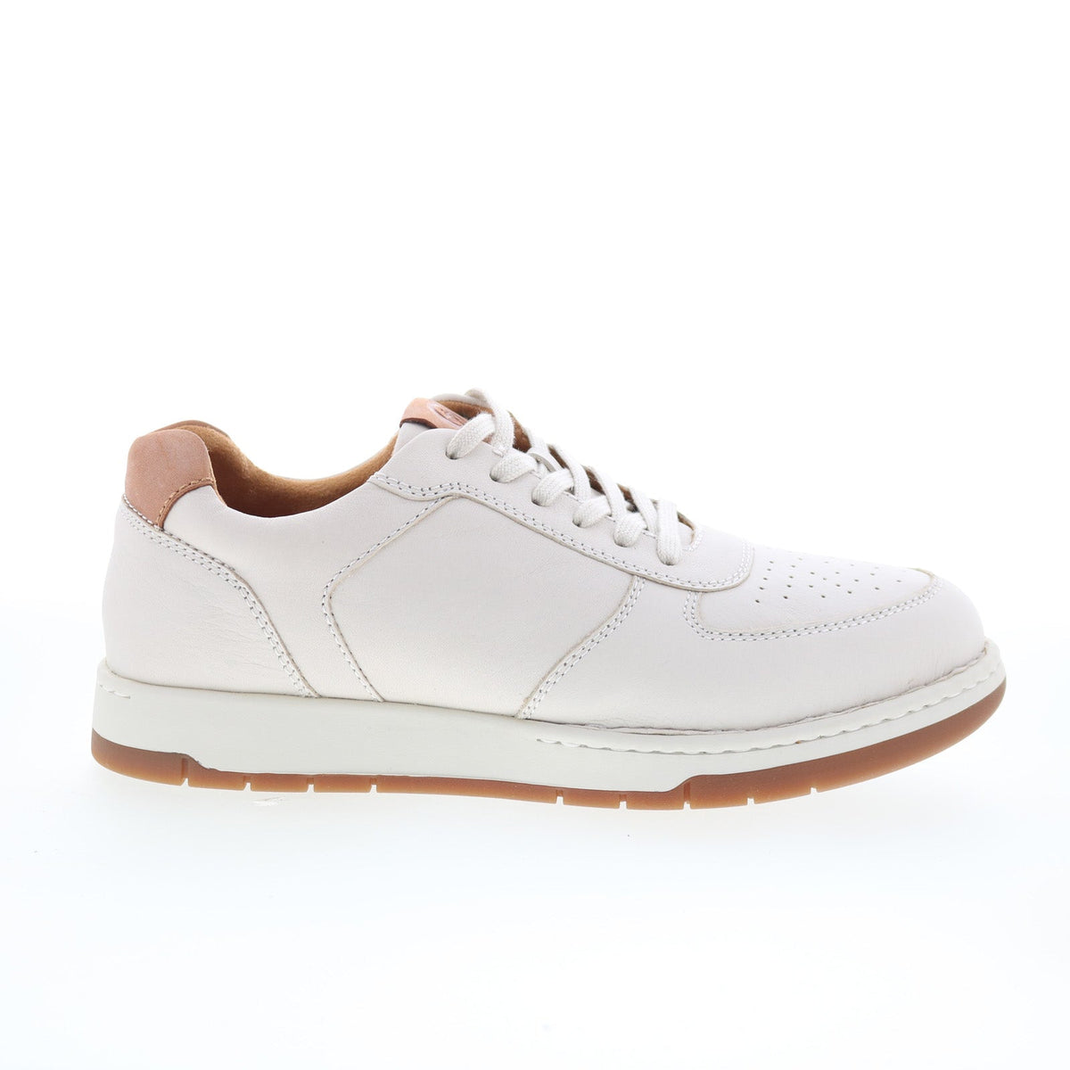 Born Captain BM0018901 Mens White Leather Lifestyle Sneakers Shoes
