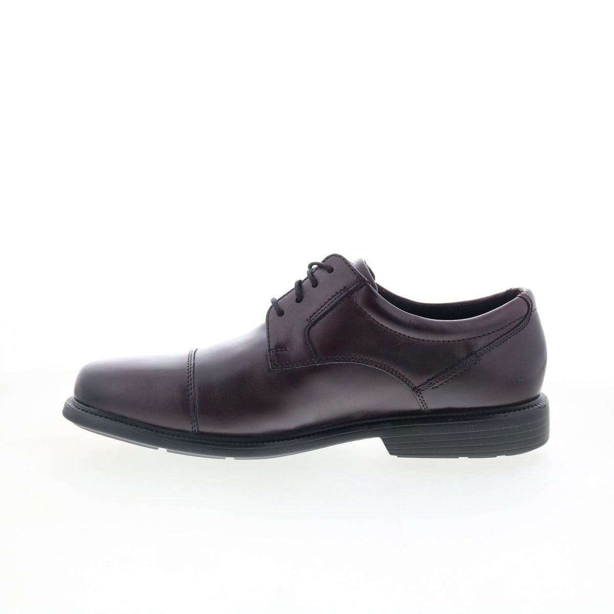 Rockport Charles Road Cap Toe Mens Burgundy Wide Oxfords & Lace Ups Shoes