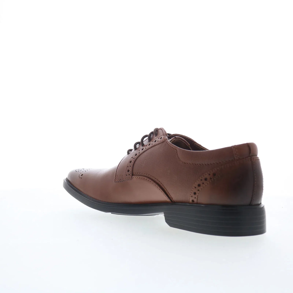 Clarks Clarkslite Tie Mens Brown Wide Oxfords & Lace Ups Casual Shoes