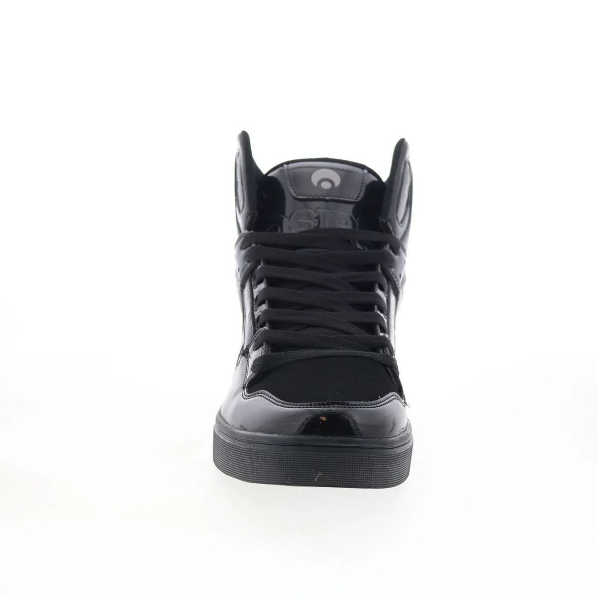 Osiris Clone 1322 2974 Mens Black Leather Skate Inspired Sneakers Shoes