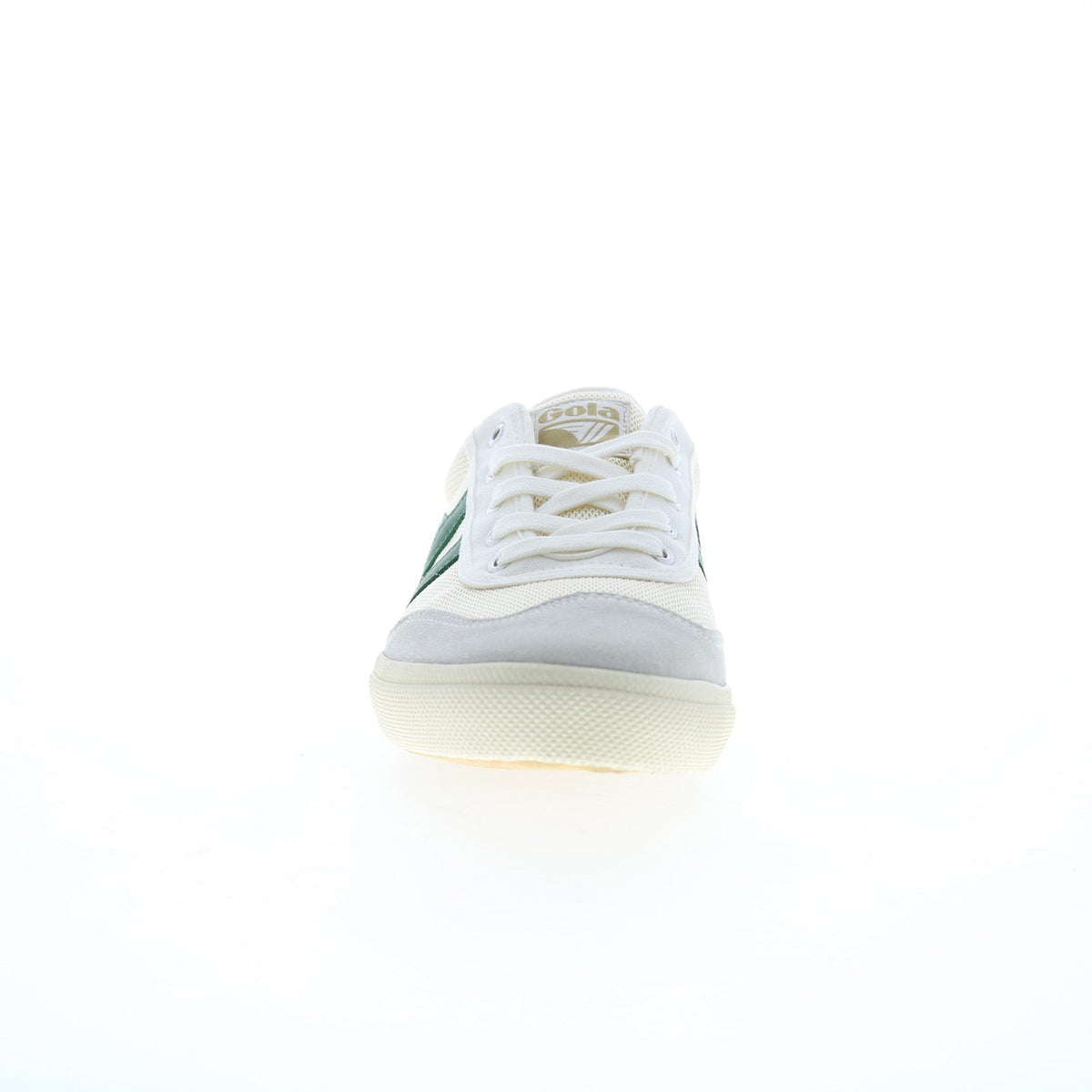 Gola Badminton Mesh CMB321 Mens White Leather Lifestyle Sneakers Shoes