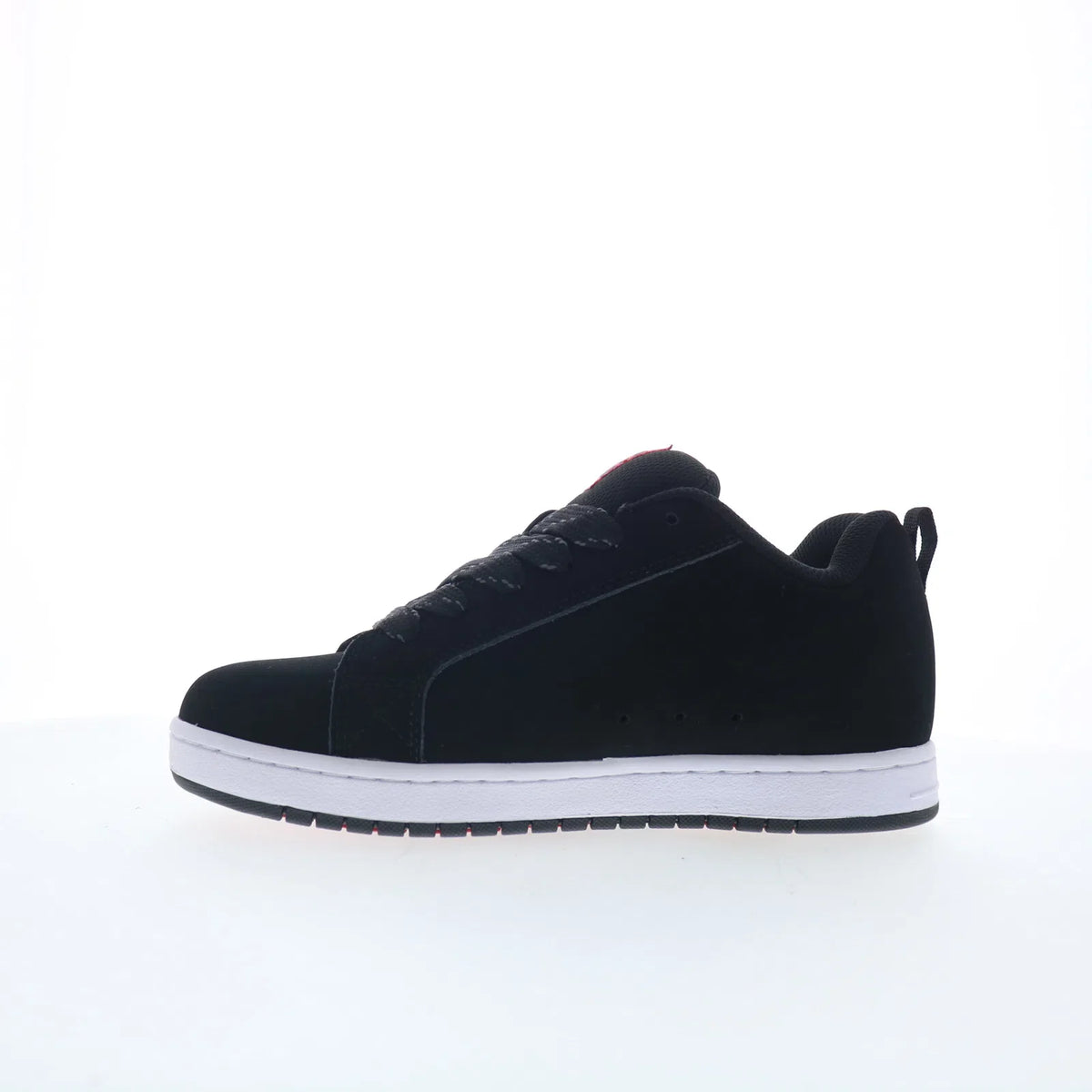 DC Court Graffik 300529-BW5 Mens Black Nubuck Skate Inspired Sneakers Shoes
