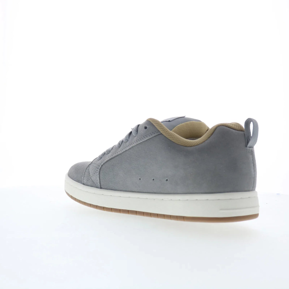 DC Court Graffik SE Mens Gray Suede Skate Inspired Sneakers Shoes