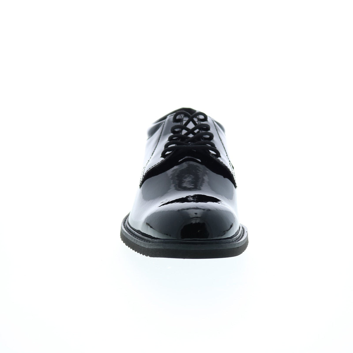 Bates Sentry Lux High Gloss E01851 Mens Black Oxfords Plain Toe Shoes