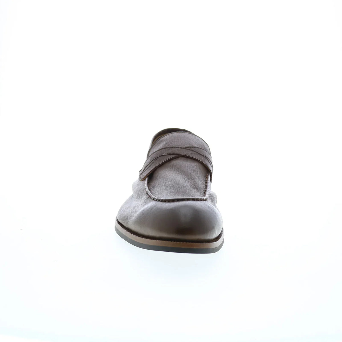 Di Bianco Firenze Gallizia SC546 Mens Brown Loafers & Slip Ons Penny Shoes