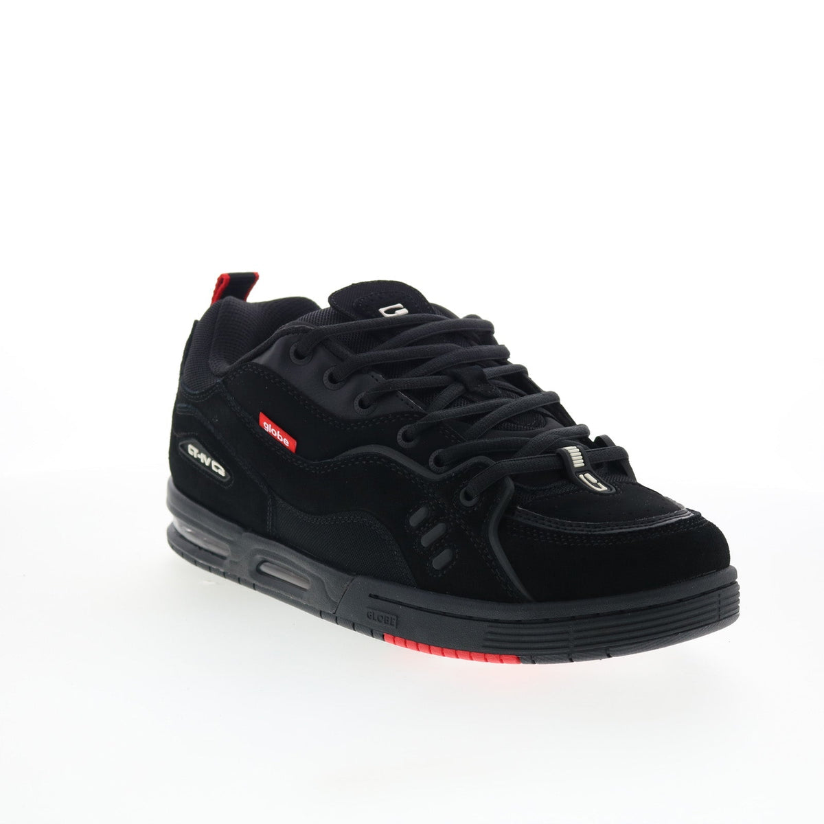 Globe CT-4 GBCT4 Mens Black Suede Lace Up Skate Inspired Sneakers Shoes