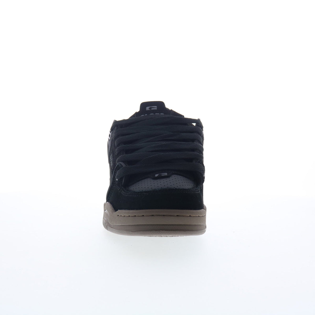 Globe Fusion GBFUS Mens Black Nubuck Lace Up Skate Inspired Sneakers Shoes