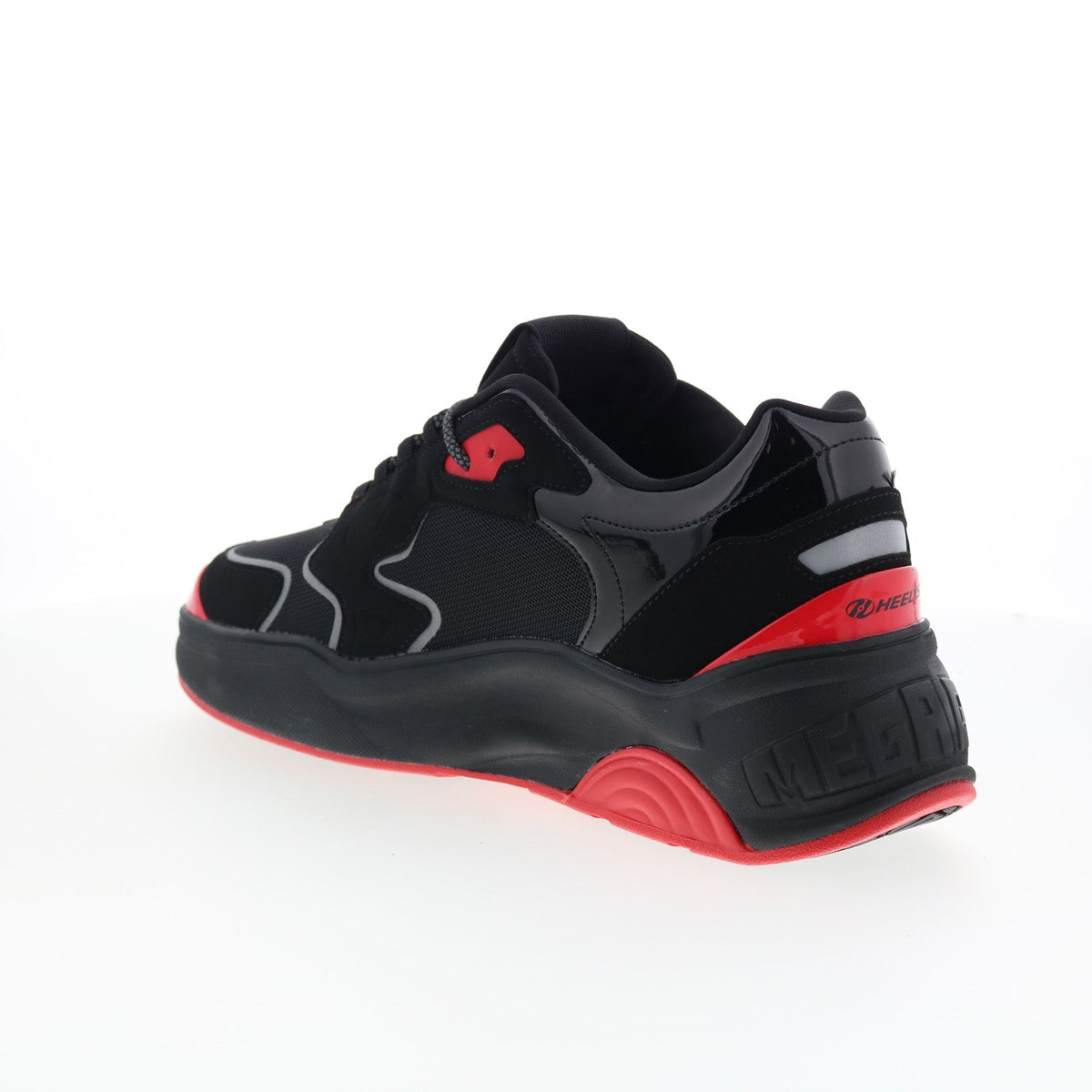 Heelys Mega Pro HE01306001 Mens Black Synthetic Lifestyle Sneakers Shoes