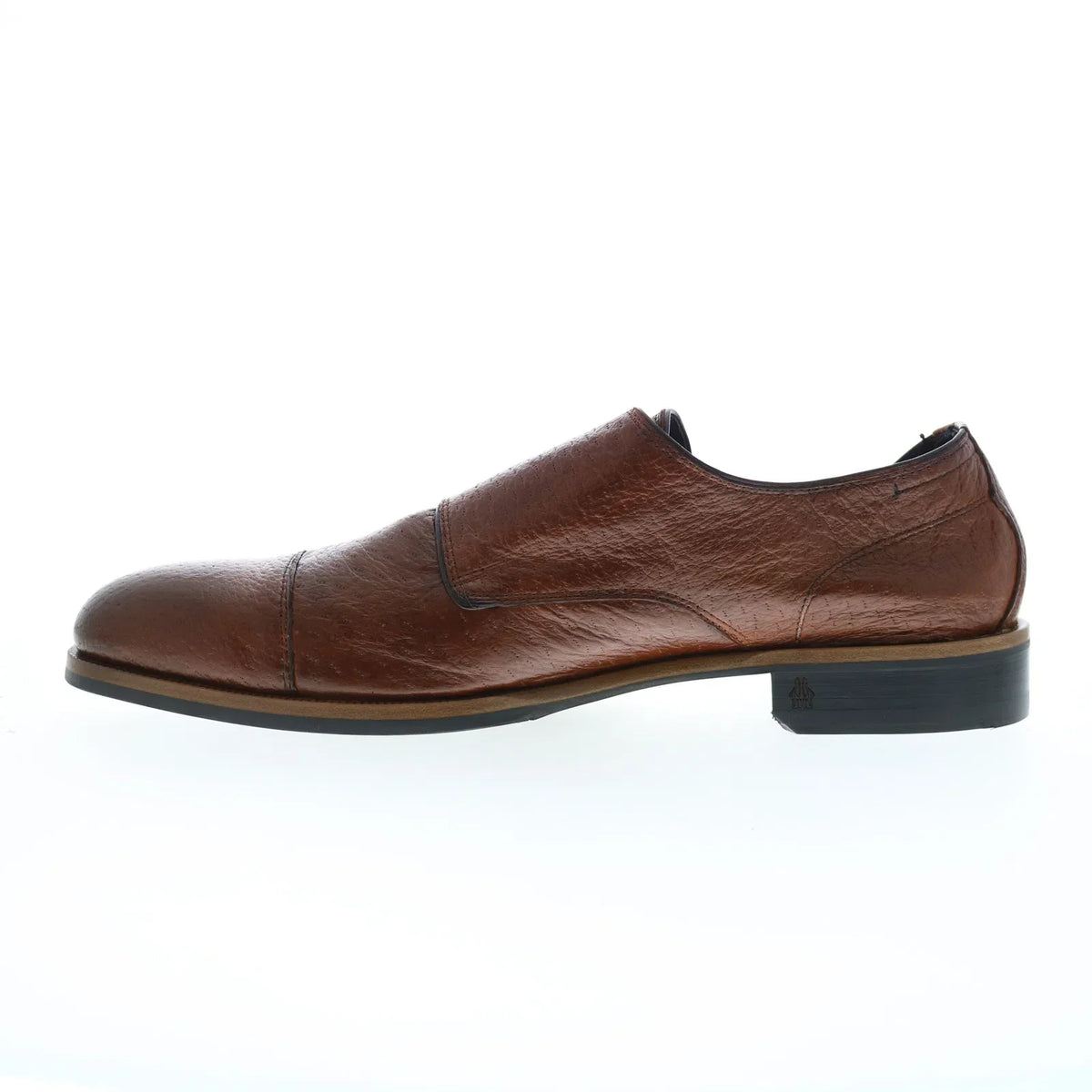 Di Bianco Isernia Peccary Mens Brown Oxfords & Lace Ups Casual Shoes