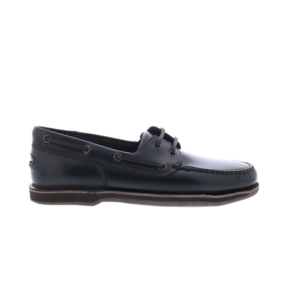 Rockport Perth K54692 Mens Brown Leather Loafers & Slip Ons Boat Shoes