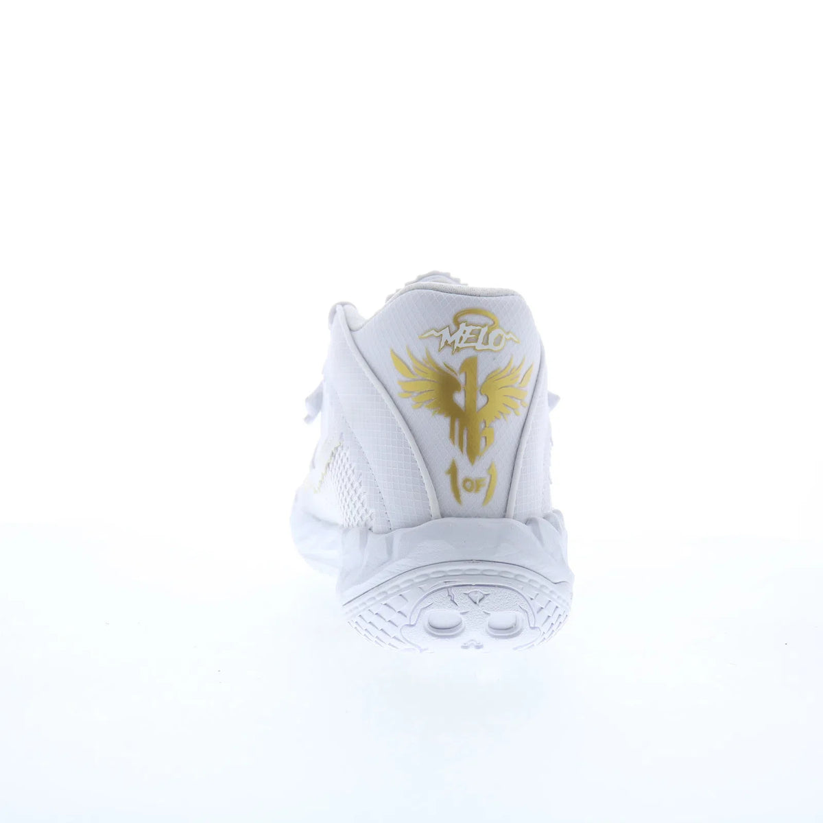 Puma MB.05 Mist 31279401 Mens White Mesh Athletic Baseball Shoes