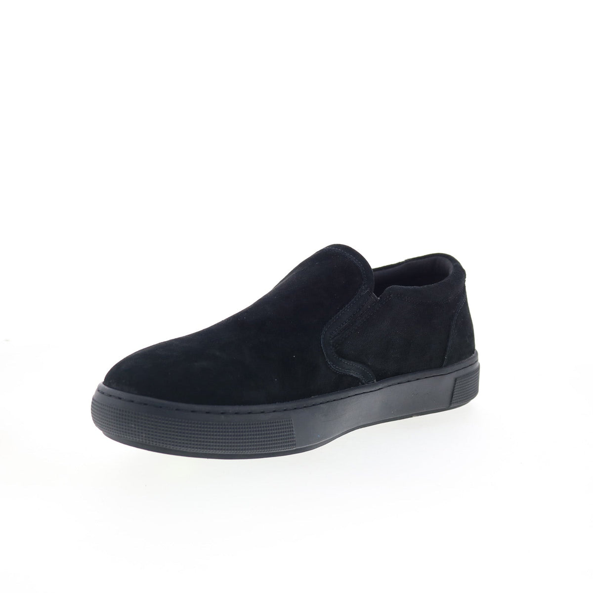 Propet Kip MCX074SBLK Mens Black Extra Wide Suede Lifestyle Sneakers Shoes