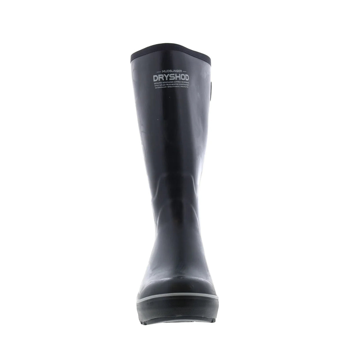 Dryshod Mudslinger HI Gusset Waterproof Mens Black Work & Safety Boots