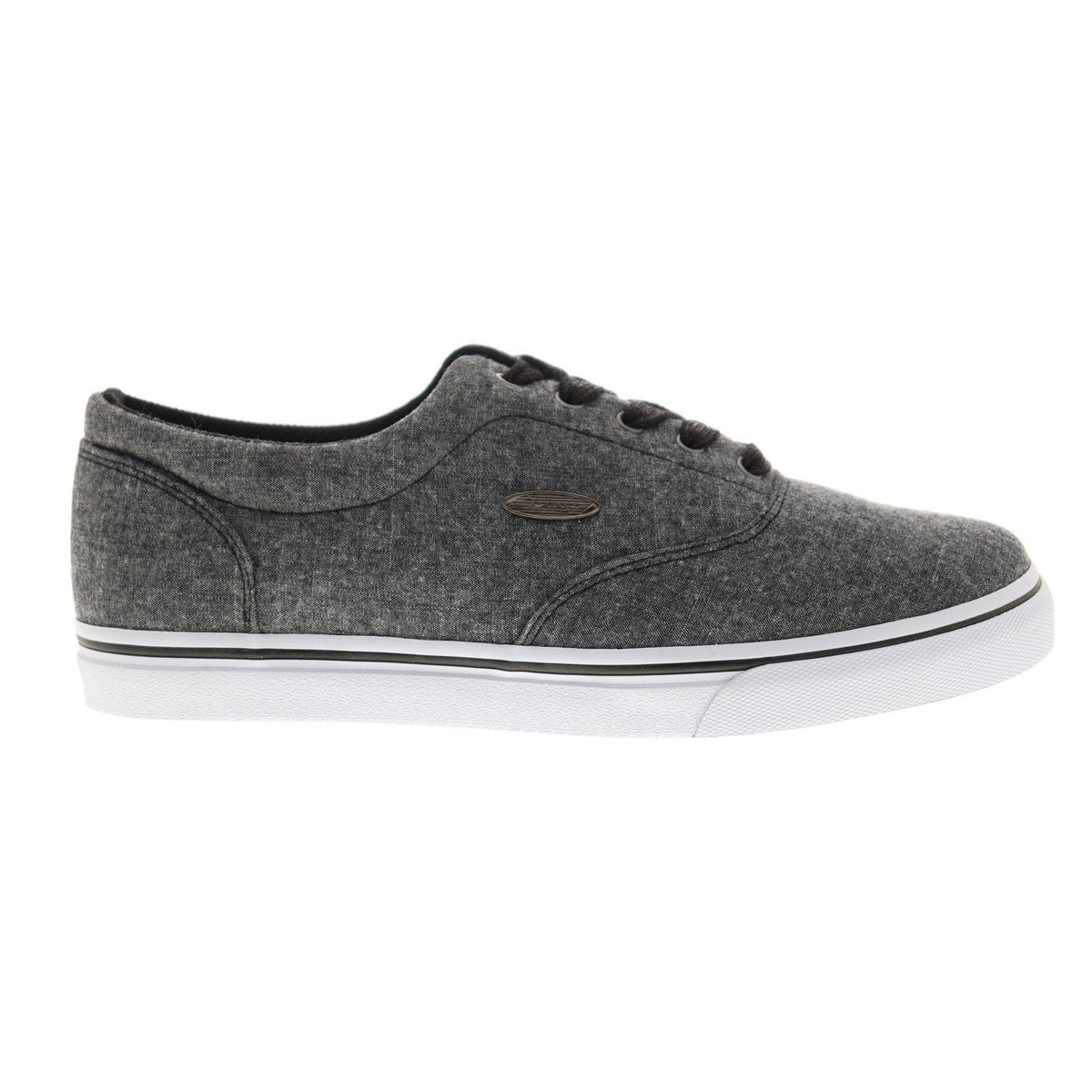 Lugz Vet MVETLCHC-060 Mens Gray Canvas Lace Up Lifestyle Sneakers Shoes