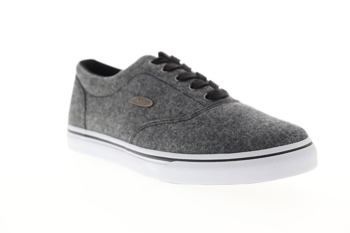 Lugz Vet MVETLCHC-060 Mens Gray Canvas Lace Up Lifestyle Sneakers Shoes
