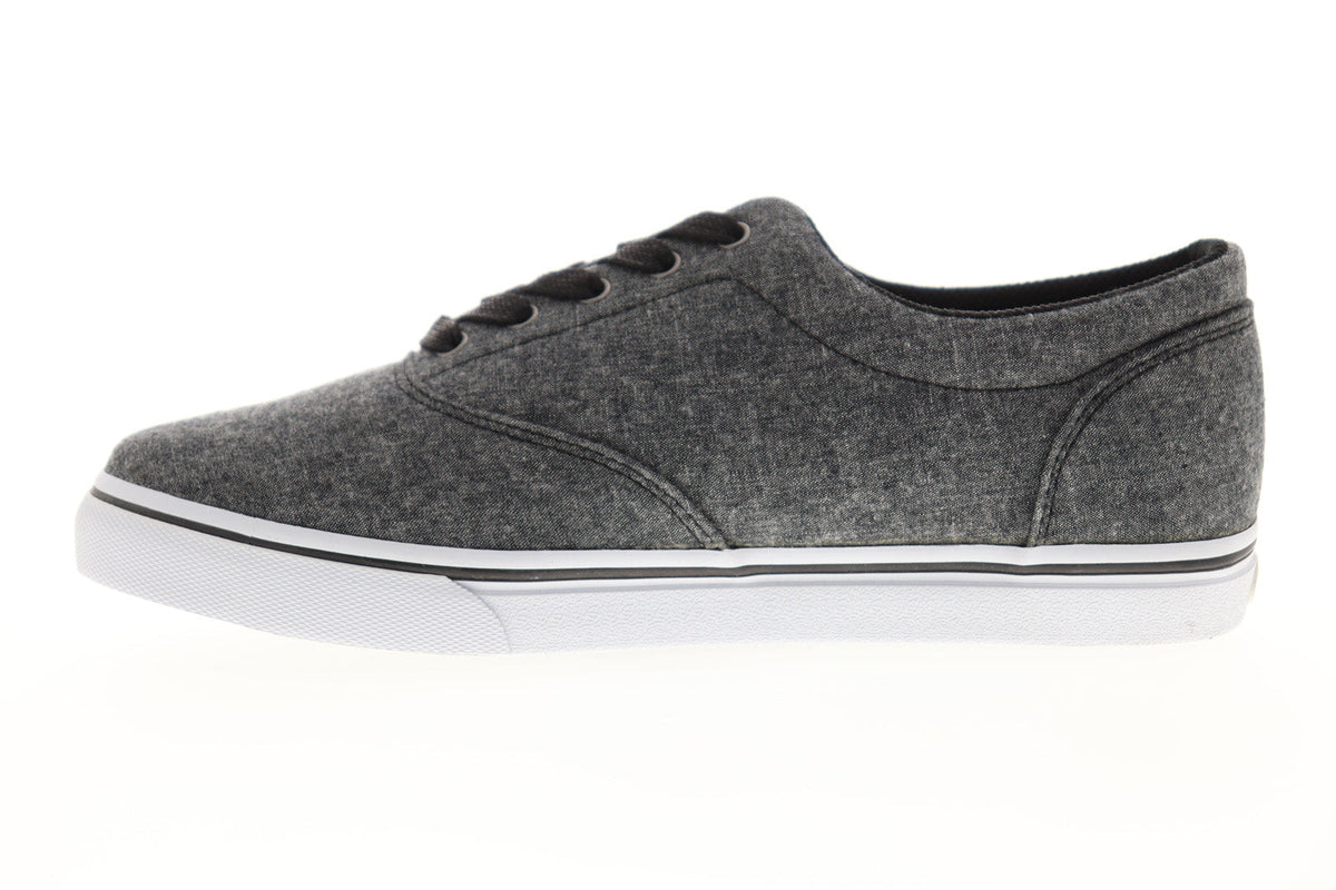 Lugz Vet MVETLCHC-060 Mens Gray Canvas Lace Up Lifestyle Sneakers Shoes