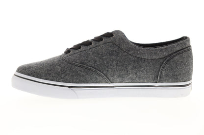 Lugz Vet MVETLCHC-060 Mens Gray Canvas Lace Up Lifestyle Sneakers Shoes