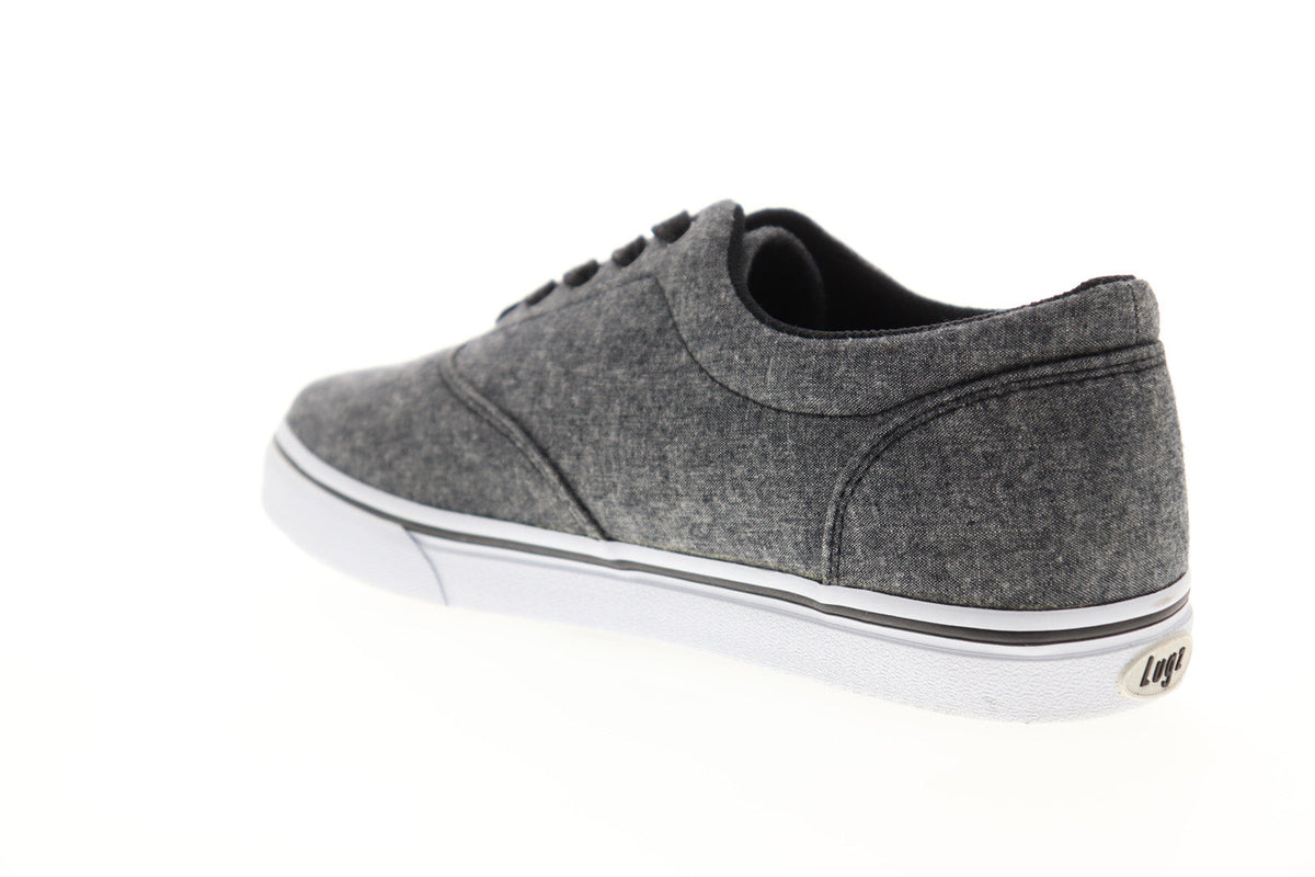 Lugz Vet MVETLCHC-060 Mens Gray Canvas Lace Up Lifestyle Sneakers Shoes