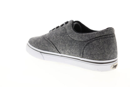 Lugz Vet MVETLCHC-060 Mens Gray Canvas Lace Up Lifestyle Sneakers Shoes