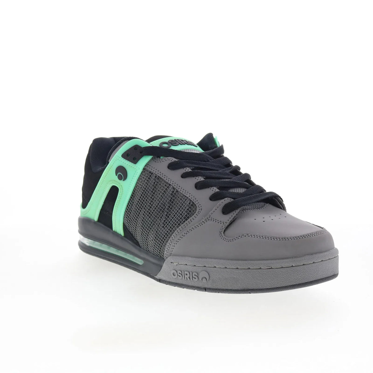 Osiris Pixel 1196 2968 Mens Gray Synthetic Skate Inspired Sneakers Shoes