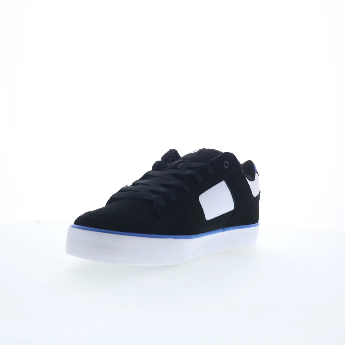 DC Pure DC01782005-BKBLWH Mens Black Nubuck Skate Inspired Sneakers Shoes