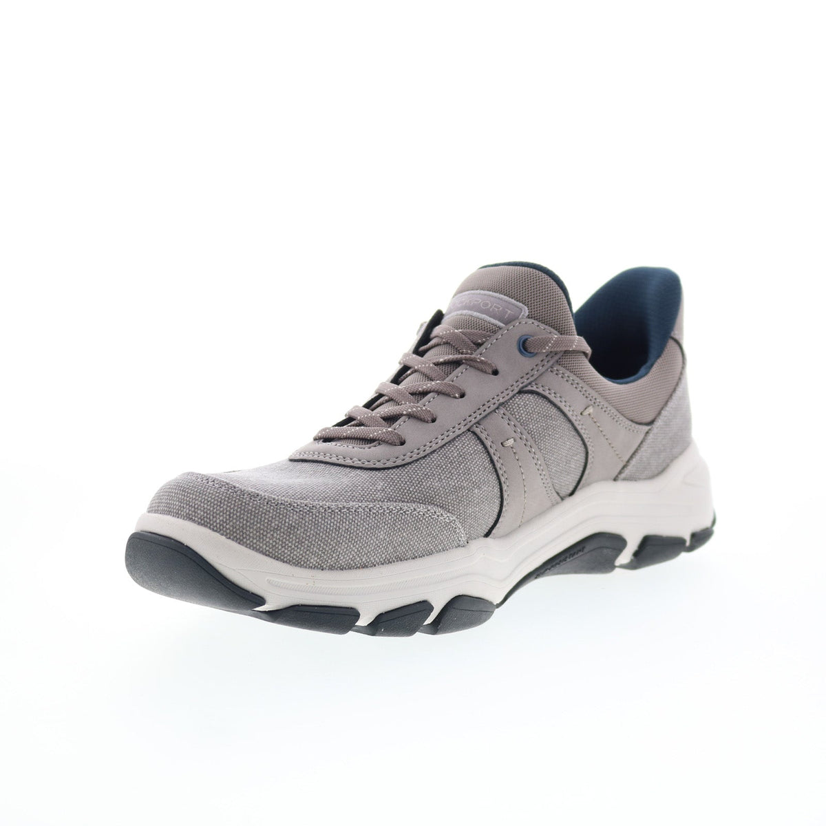Rockport Rhett 2 RMRHETT2 Mens Gray Canvas Lifestyle Sneakers Shoes