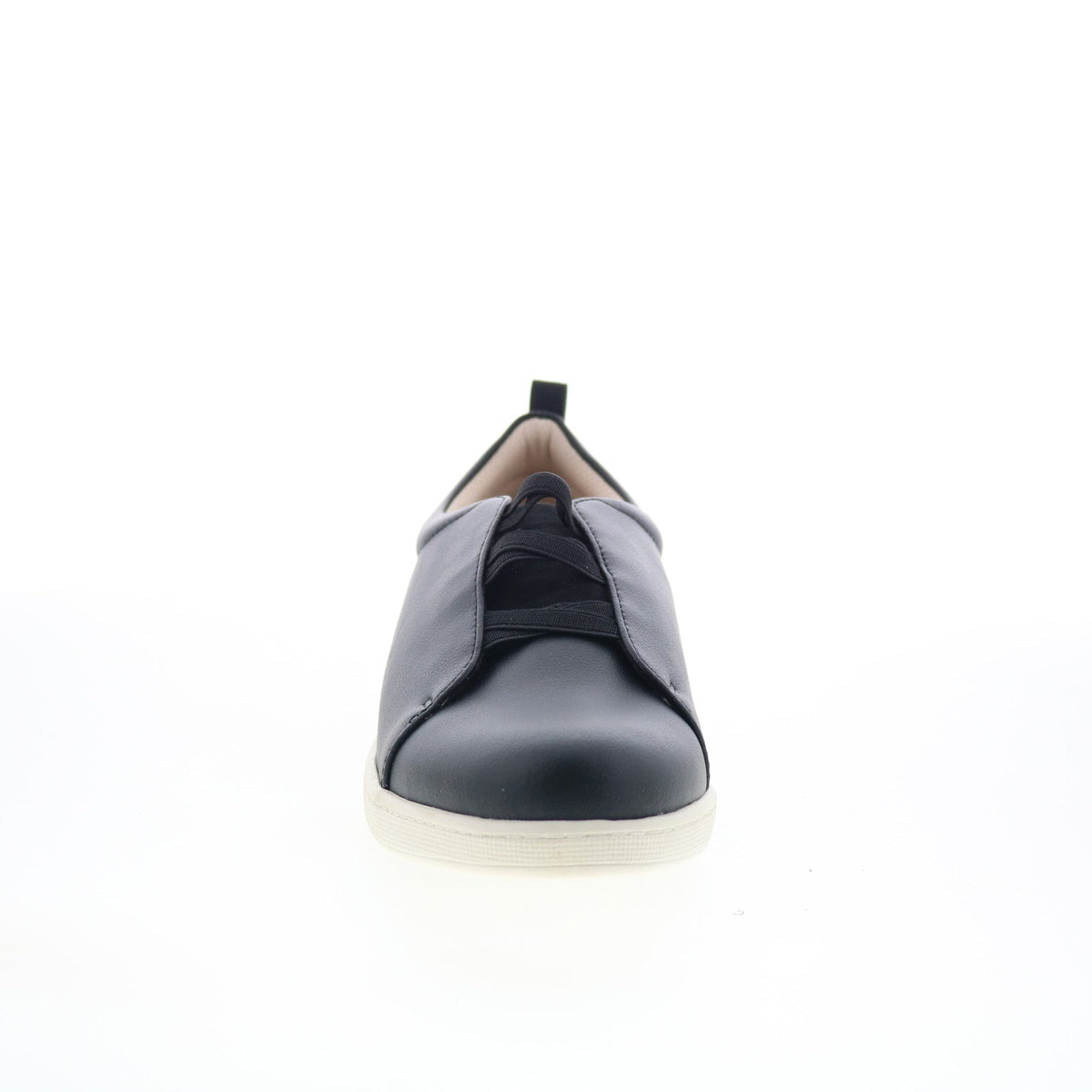 Trotters Avrille T2051-001 Womens Black Leather Lifestyle Sneakers Shoes