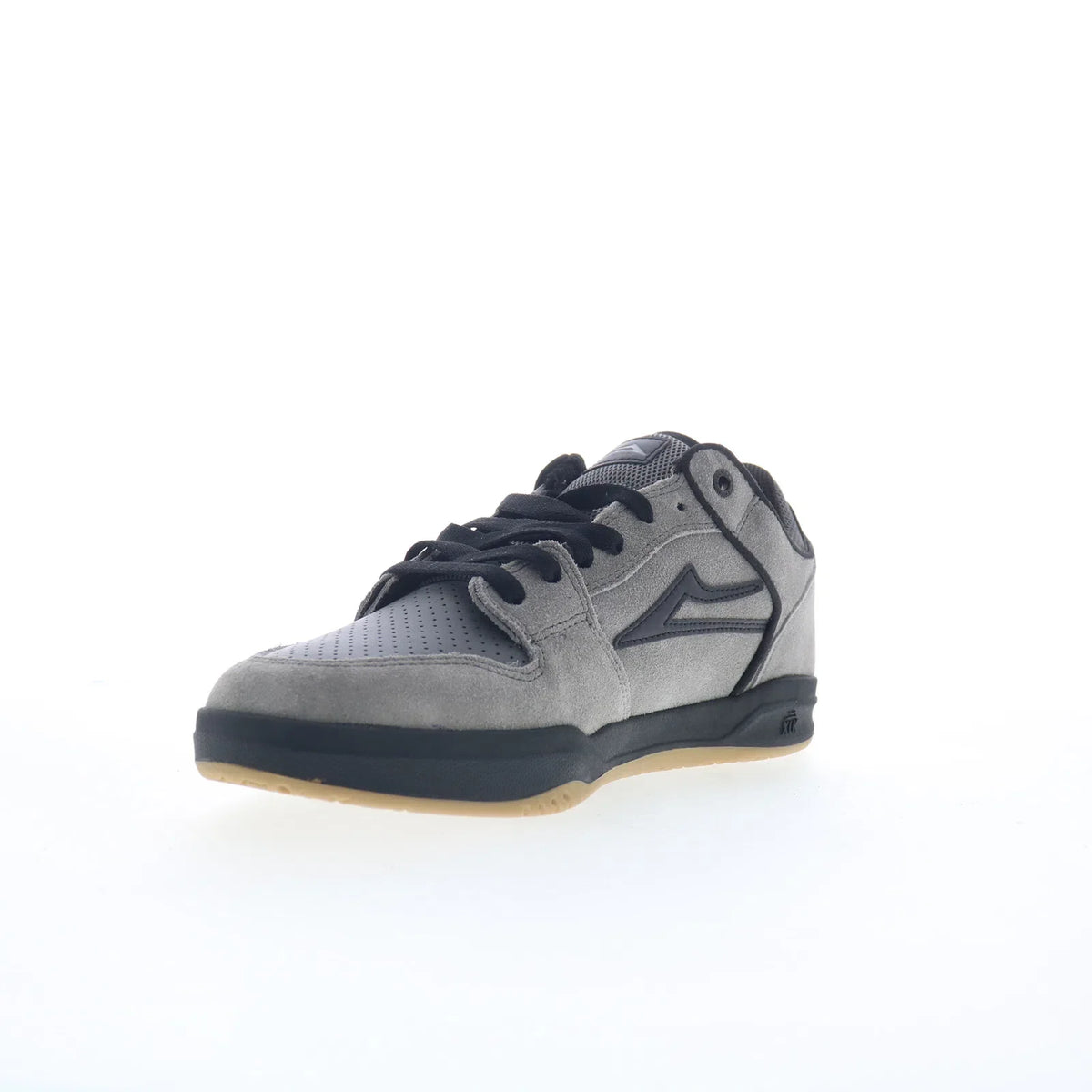 Lakai Telford Low Mens Gray Suede Lace Up Skate Inspired Sneakers Shoes