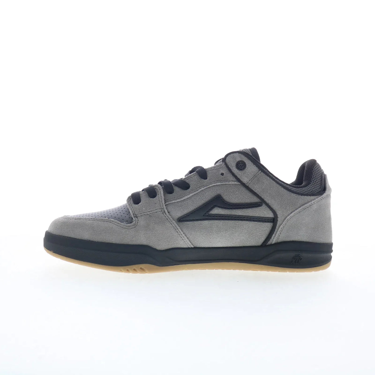 Lakai Telford Low Mens Gray Suede Lace Up Skate Inspired Sneakers Shoes