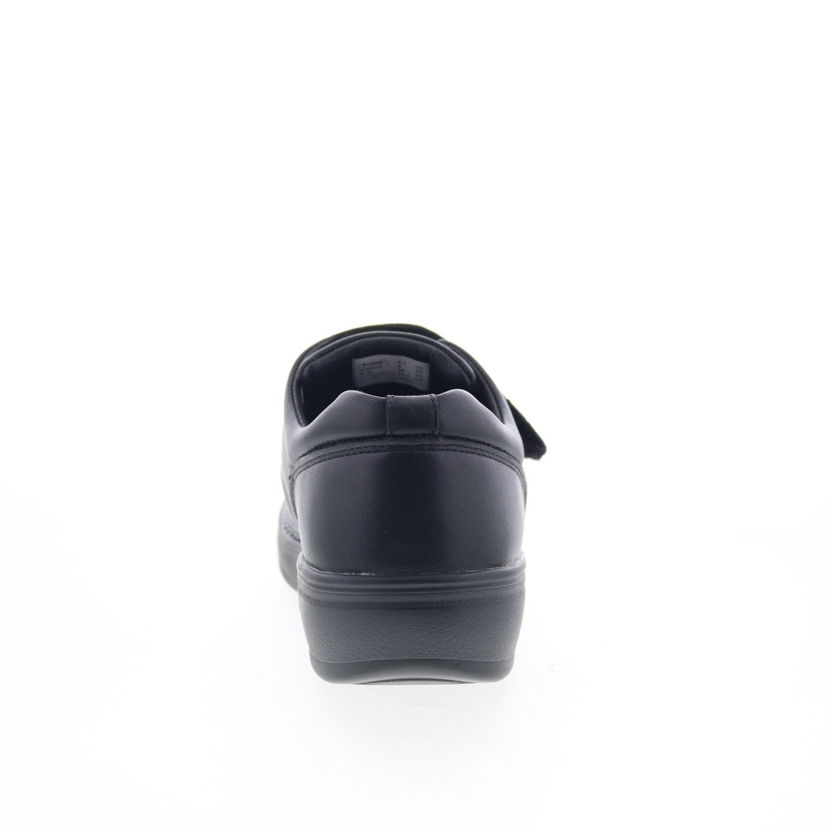 Propet Olivia WPRX25 Womens Black Leather Strap Lifestyle Sneakers Shoes